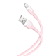 XO NB212 2.1A USB Καλώδιο Για Type-C 1m Ρόζ XO NB212 2.1A USB Καλώδιο Για Type-C 1m Ρόζ