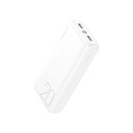 XO PR183 Light Display Power Bank 20000mAh Λευκό