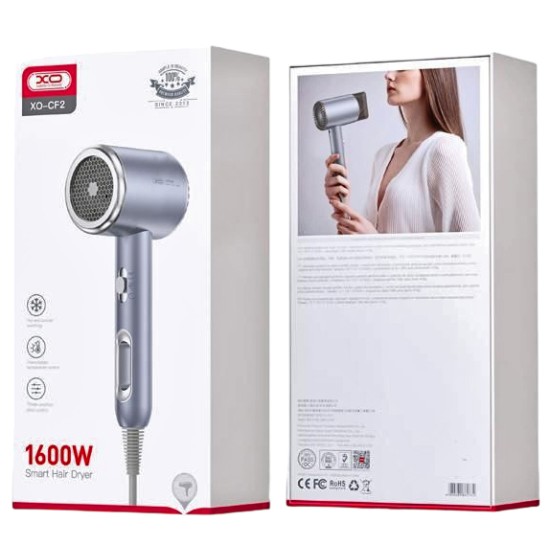 XO CF2 1600W Πιστολάκι Μαλλιών Ταξιδίου Μπλέ XO CF2 1600W Πιστολάκι Μαλλιών Ταξιδίου Μπλέ