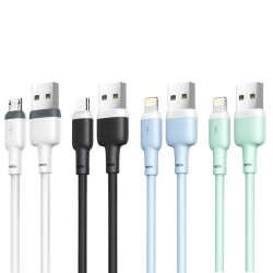 XO NB208 Καλώδιο Φόρτισης + Data TypeC 1m Πράσινο