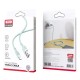 XO NB208 Καλώδιο Φόρτισης + Data TypeC 1m Πράσινο XO NB208 Καλώδιο Φόρτισης + Data TypeC 1m Πράσινο