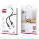 XO NB208 Καλώδιο Φόρτισης + Data TypeC 1m Μαύρο XO NB208 Καλώδιο Φόρτισης + Data TypeC 1m Μαύρο