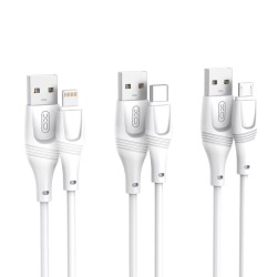 XO NB238 Καλώδιο Φόρτισης + Data Lightning L=3M Zeus Series Άσπρο XO NB238 Καλώδιο Φόρτισης + Data Lightning L=3M Zeus Series Άσπρο