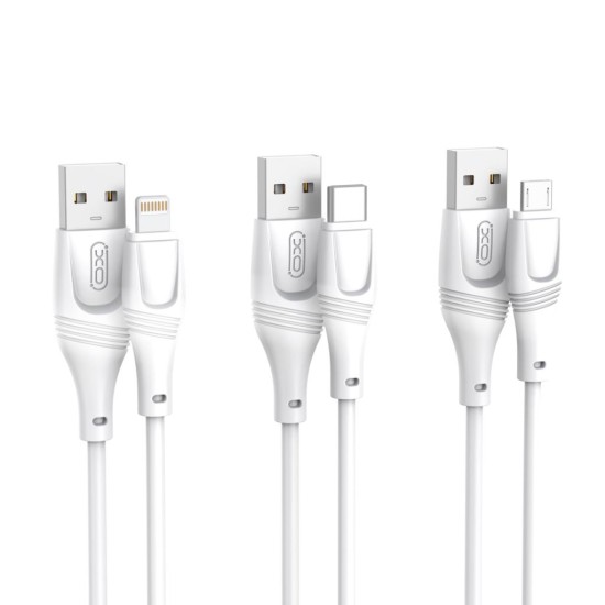 XO NB238 Καλώδιο Φόρτισης + Data Lightning L=3M Zeus Series Άσπρο XO NB238 Καλώδιο Φόρτισης + Data Lightning L=3M Zeus Series Άσπρο