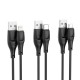 XO NB238 Καλώδιο Φόρτισης + Data Micro L=3M Zeus Series Μαύρο XO NB238 Καλώδιο Φόρτισης + Data Micro L=3M Zeus Series Μαύρο