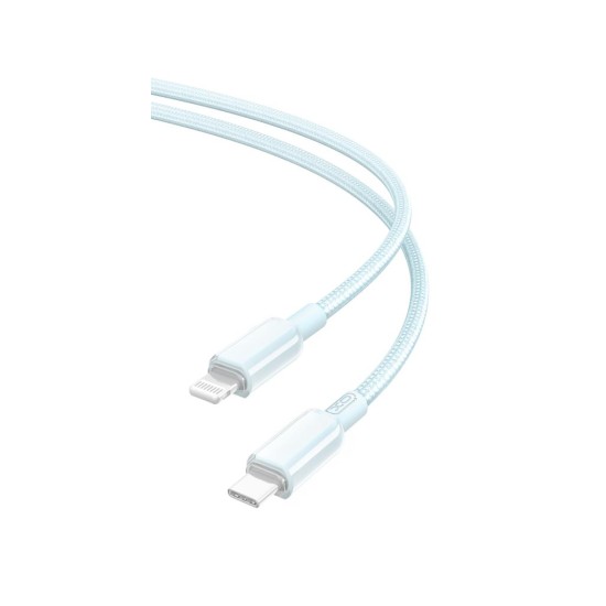 XO NB-Q250A Καλώδιο Φόρτισης + Data PD 27W Type-C σε Lightning PVC 1m Μπλέ XO NB-Q250A Καλώδιο Φόρτισης + Data PD 27W Type-C σε Lightning PVC 1m Μπλέ