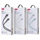 XO NB-Q250A PD 27W PVC Καλώδιο Φόρτισης + Data για Lightning L=1m Μαύρο XO NB-Q250A PD 27W PVC Καλώδιο Φόρτισης + Data για Lightning L=1m Μαύρο