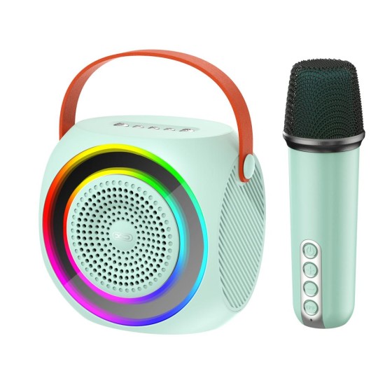 XO F42 Φορητό Ηχείο Karaoke RGB Bluetooth Stereo Με Μικρόφωνο Μπλέ XO F42 Φορητό Ηχείο Karaoke RGB Bluetooth Stereo Με Μικρόφωνο Μπλέ