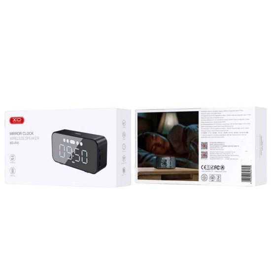 XO F41 Ρολόι - Ξυπνητήρι με Ηχείο Bluetooth FM-Radio XO F41 Ρολόι - Ξυπνητήρι με Ηχείο Bluetooth FM-Radio