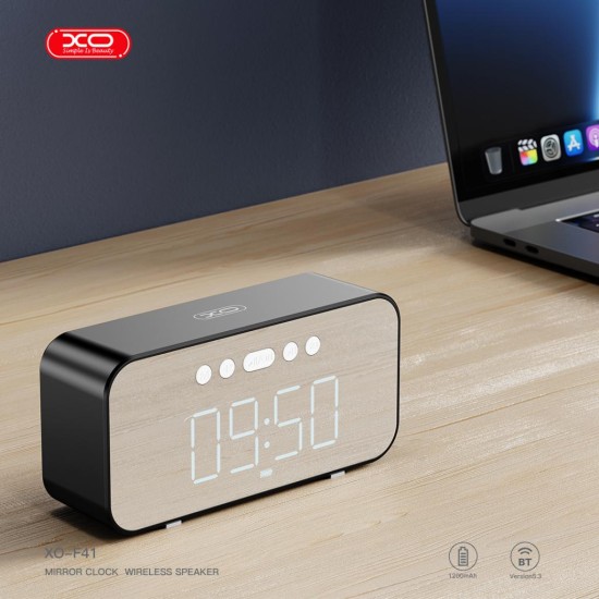 XO F41 Ρολόι - Ξυπνητήρι με Ηχείο Bluetooth FM-Radio XO F41 Ρολόι - Ξυπνητήρι με Ηχείο Bluetooth FM-Radio