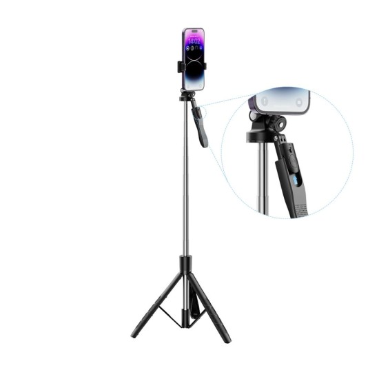 XO SS15 Bluetooth Selfie Stick με Ενισχυμένο Στήριγμα με τρία πόδια 1.8m XO SS15 Bluetooth Selfie Stick με Ενισχυμένο Στήριγμα με τρία πόδια 1.8m