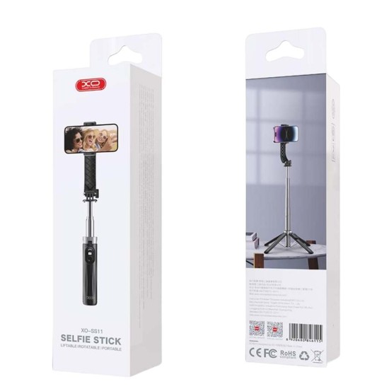XO SS11 Bluetooth Selfie Stick 1m με 4 Πόδια για Καλύτερη Στήριξη XO SS11 Bluetooth Selfie Stick 1m με 4 Πόδια για Καλύτερη Στήριξη
