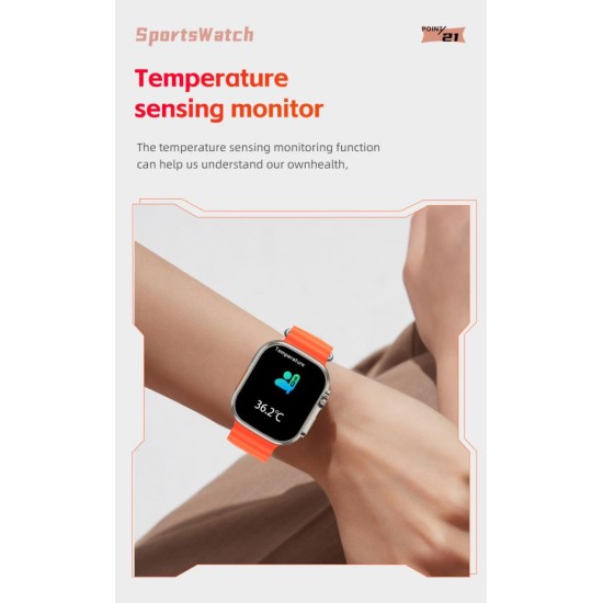 XO M8 PRO Smart Sports Call Watch Ασημί XO M8 PRO Smart Sports Call Watch Ασημί