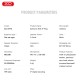 XO EP70 Lightning In ear Άσπρο XO EP70 Lightning In ear Άσπρο