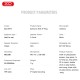 XO EP71 Lightning In ear Άσπρο XO EP71 Lightning In ear Άσπρο