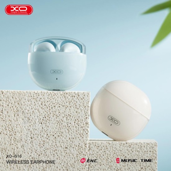 XO G16 Ακουστικά Bluetooth TWS ENC (Μπλέ) XO G16 Ακουστικά Bluetooth TWS ENC (Μπλέ)
