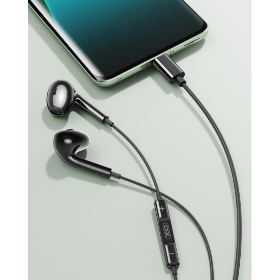 XO EP74 4ης Γενιάς TypeC Handsfree Μαύρο XO EP74 4ης Γενιάς TypeC Handsfree Μαύρο