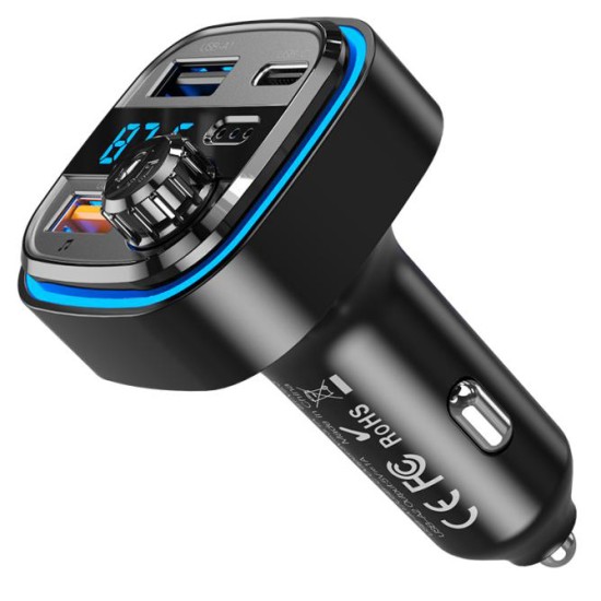XO BCC08 Φορτιστής Αυτοκινήτου Bluetooth MP3 +5V3.1A με Φώς XO BCC08 Φορτιστής Αυτοκινήτου Bluetooth MP3 +5V3.1A με Φώς
