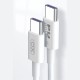 XO NB-Q190B 60W Καλώδιο Φόρτισης + Data Type-C Σε Type-C 2m XO NB-Q190B 60W Καλώδιο Φόρτισης + Data Type-C Σε Type-C 2m