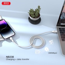 XO NB238 Καλώδιο Φόρτισης + Data Lightning L=3M Zeus Series Μαύρο XO NB238 Καλώδιο Φόρτισης + Data Lightning L=3M Zeus Series Μαύρο