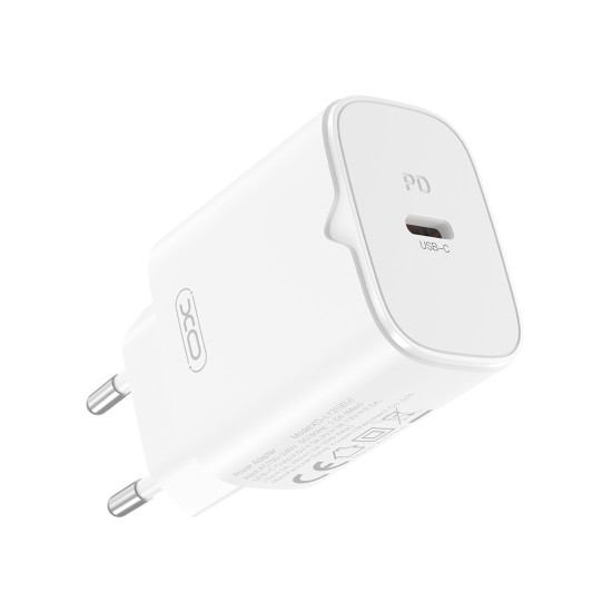 XO L131 (EU) PD30W USB-C Φορτιστής Γρήγορης Φόρτισης XO L131 (EU) PD30W USB-C Φορτιστής Γρήγορης Φόρτισης