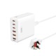 XO L133(UK) 75W GaN 3A+3C Γρήγορος Φορτιστής 1.5M XO L133(UK) 75W GaN 3A+3C Γρήγορος Φορτιστής 1.5M