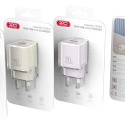XO L147 (EU) Φορτιστής PD 1USB-A+1USB-C Μωβ XO L147 (EU) Φορτιστής PD 1USB-A+1USB-C Μωβ