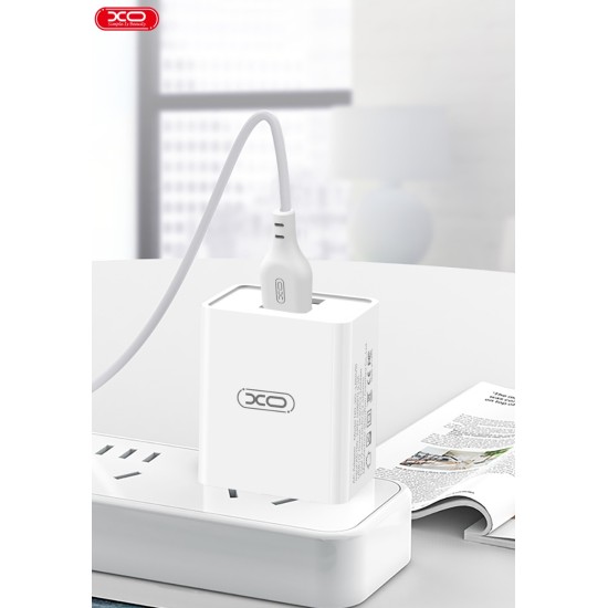 XO L65EU 2.4A Διπλής Θύρας USB Φορτιστής για Lightning XO L65EU 2.4A Διπλής Θύρας USB Φορτιστής για Lightning