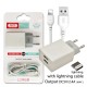 XO L65EU 2.4A Διπλής Θύρας USB Φορτιστής για Lightning XO L65EU 2.4A Διπλής Θύρας USB Φορτιστής για Lightning