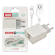 XO L65EU 2.4A Διπλής Θύρας USB Φορτιστής for Type-C