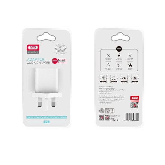 XO L99 (UK) 2.4A Home Charger XO L99 (UK) 2.4A Home Charger