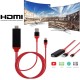 Lightning to HDMI adapter M/M Red Lightning to HDMI adapter M/M Red
