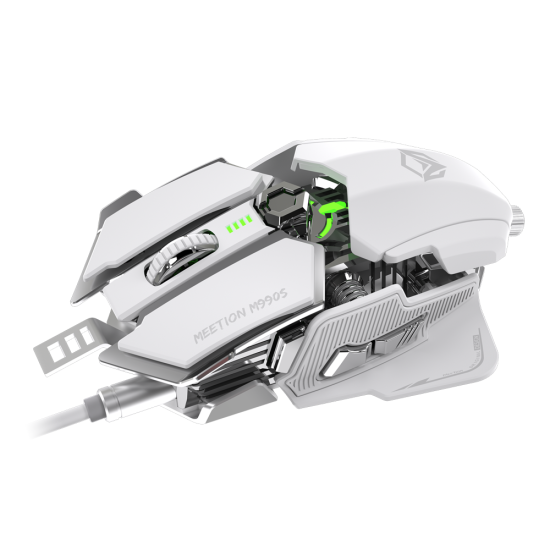 Meetion MT-M990S Μηχανικό Gaming Ποντίκι / Άσπρο