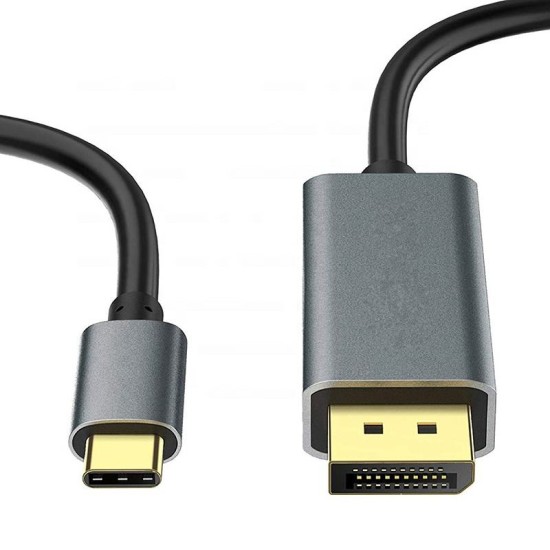 Καλώδιο Type C σε 4K 60hz DP 1,8m Καλώδιο Type C σε 4K 60hz DP 1,8m