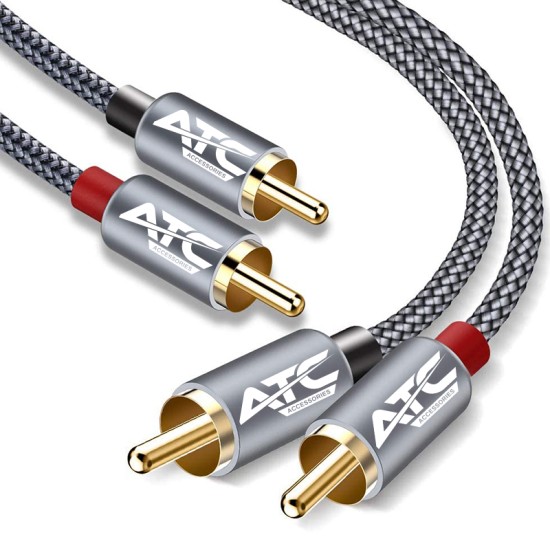 ATC HQ 2xRCA / 2xRCA 3m Cable ATC HQ 2xRCA / 2xRCA 3m Cable