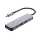 Αντάπτορας 5 σε 1 PD 100W Type-C HDTV USB2.0/3.0 4K 30HZ Αντάπτορας 5 σε 1 PD 100W Type-C HDTV USB2.0/3.0 4K 30HZ