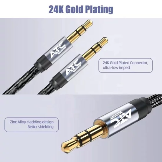 ATC HQ 3.5mm M / M Cable 1.5m ATC HQ 3.5mm M / M Cable 1.5m