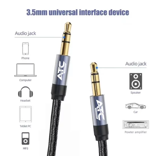 ATC HQ 3.5mm M / M Cable 3m ATC HQ 3.5mm M / M Cable 3m