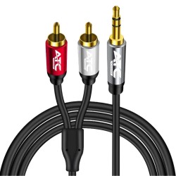 ATC HQ 3.5mm M/ 2 x RCA 10m Cable ATC HQ 3.5mm M/ 2 x RCA 10m Cable