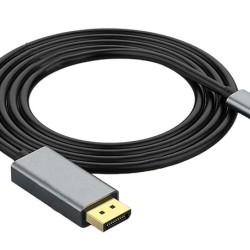 Καλώδιο Type C σε 4K 60hz DP 1,8m Καλώδιο Type C σε 4K 60hz DP 1,8m