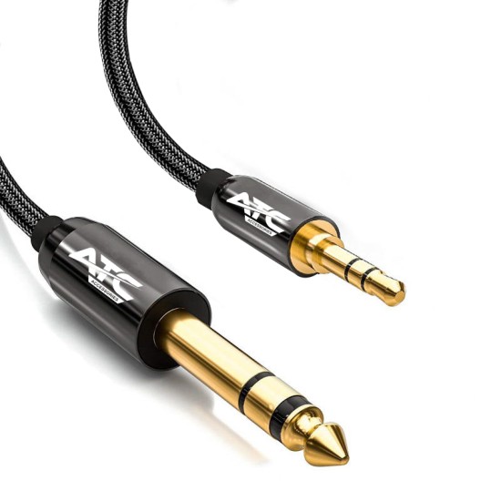 ATC HQ 3.5mm ST / 6.35 ST 2.0m Cable ATC HQ 3.5mm ST / 6.35 ST 2.0m Cable