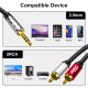 ATC HQ 3.5mm M/ 2 X RCA Cable 3m ATC HQ 3.5mm M/ 2 X RCA Cable 3m