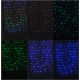 Entac Χριστουγεννιάτικα Κουρτίνα IP44 144 LED RGB 8x8 Λειτουργίες 1x1