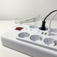 Technik Πολύπριζο 8 Θέσεων (1,5mm2) με Διακόπτη & 3 Θύρες USB 16A 1.5m