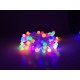 Modee Lighting Χριστουγεννιάτικα Λαμπάκια LED Τύπου Berry με Βύσμα (100LED/10m/10cm) Πολύχρωμα