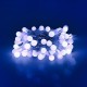 Modee Lighting Χριστουγεννιάτικα Λαμπάκια LED Τύπου Berry με Τροφοδοτικό (100LED/10m/10cm) Ψυχρό Λευκό
