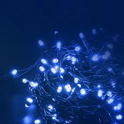 Modee Lighting Χριστουγεννιάτικα Λαμπάκια LED με Τροφοδοτικό (200LED/20m/10cm) Ψυχρό Λευκό