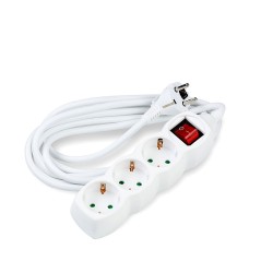 Technik Πολύπριζο 3 Θέσεων 3x1,5mm 3m με Διακόπτη Technik Πολύπριζο 3 Θέσεων 3x1,5mm 3m με Διακόπτη