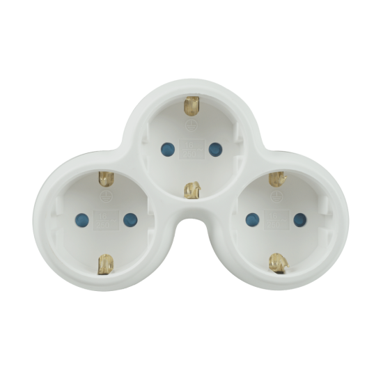 Technik Αντάπτορας Σούκο Πρίζας 3 Θέσεων 16A