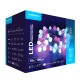 Modee Christmas LED Λαμπάκια Τύπου Berry με Βύσμα (100LED/10m/10cm) Ροζ & Ψυχρό
